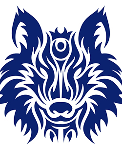 Tribal Wolf Logo